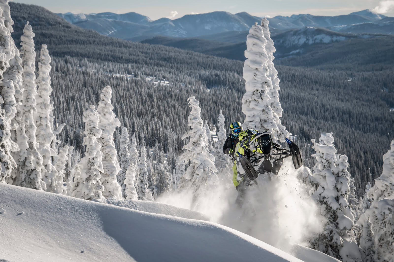 Snowmobiling in Fernie Fernie Fox