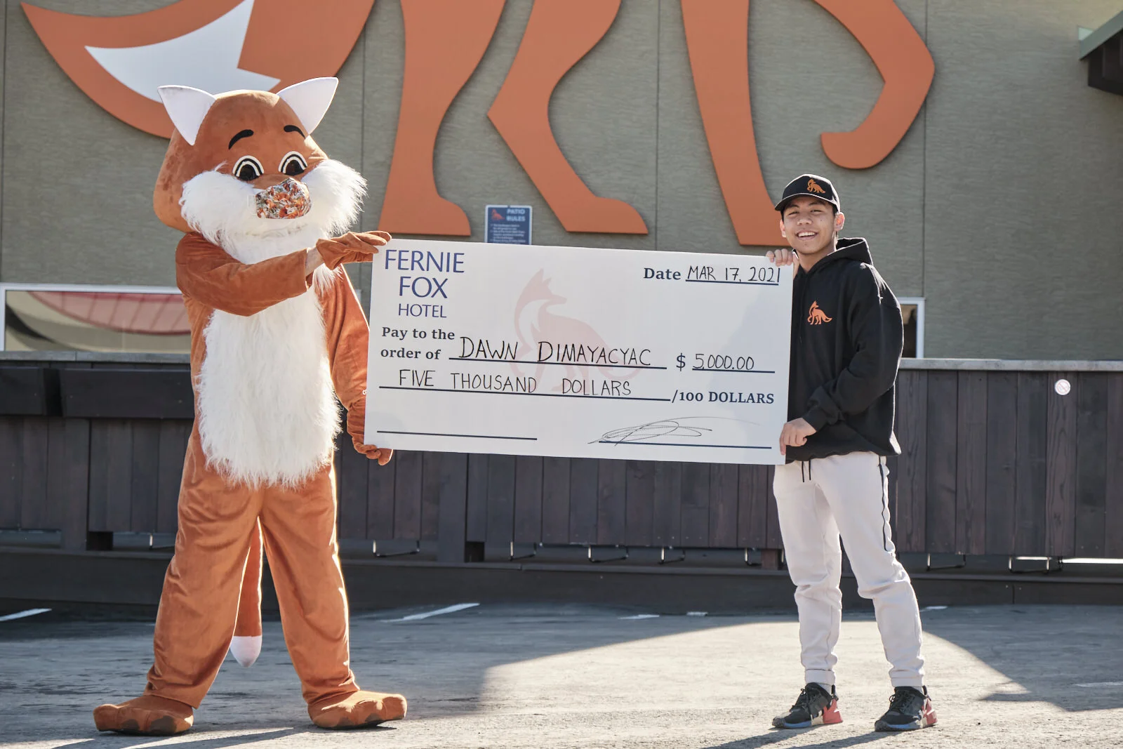 fernie fox donation