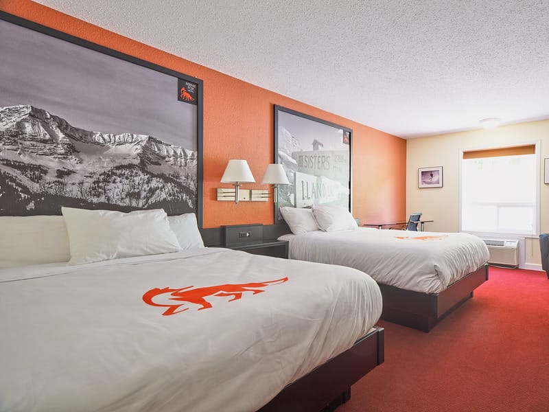 Spacious Rooms at Fernie Fox Hotel