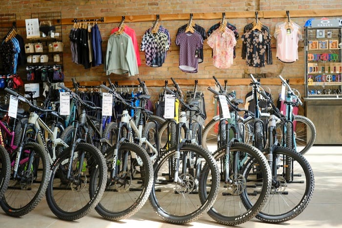 Straight Line Bicycles local riders shop in Fernie