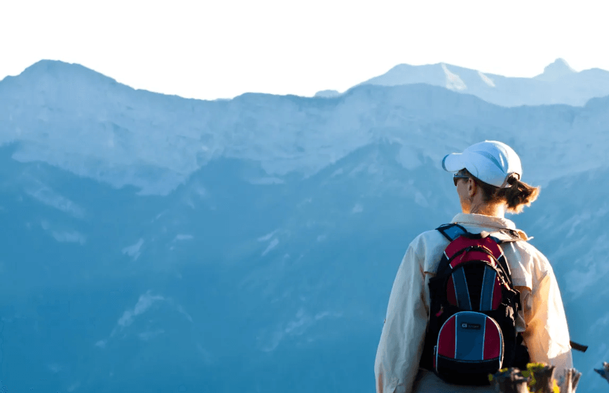 Solo female hiking in Fernie