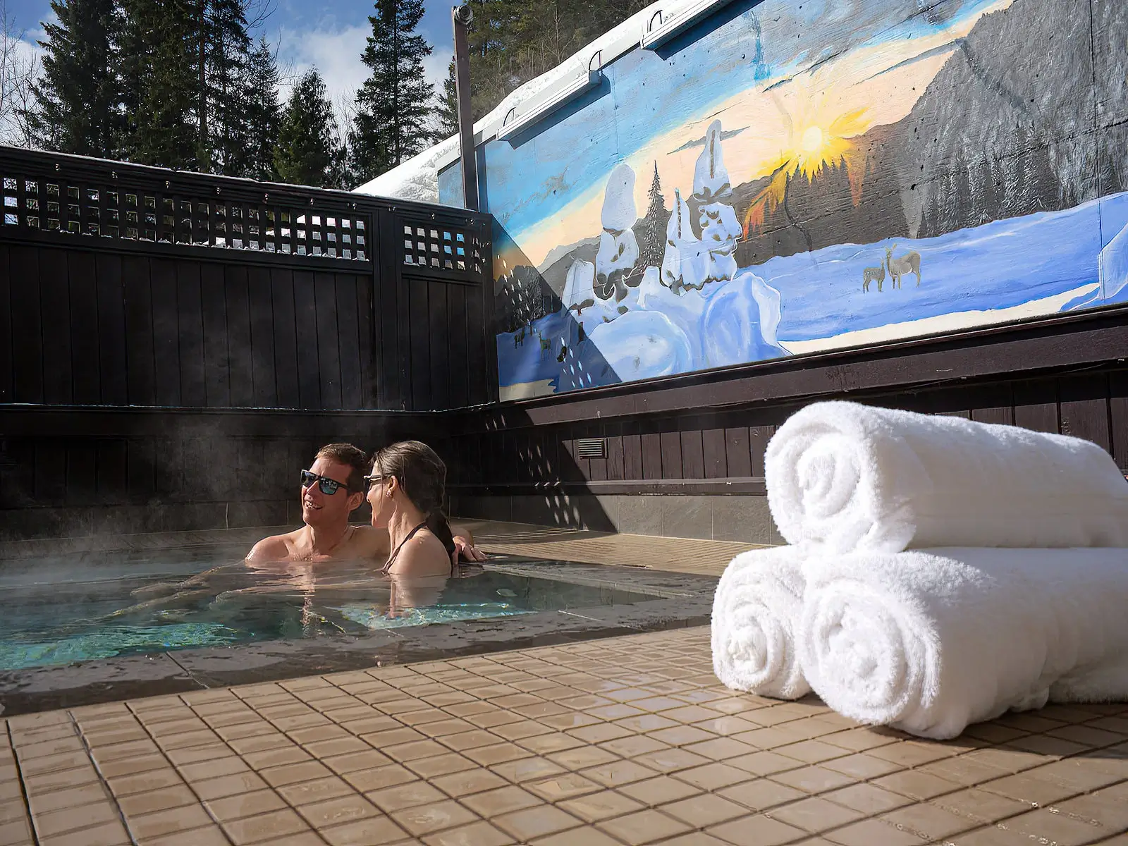 Relax in the Hot Tub at Fernie Fox Hotel